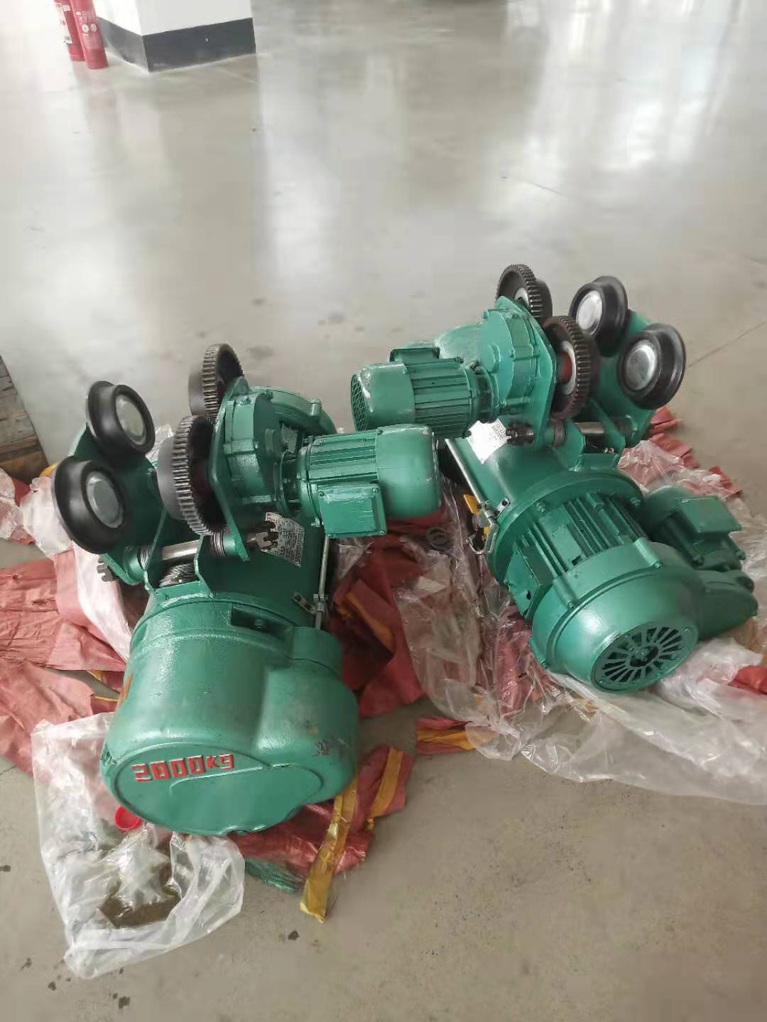 南通海門雙速電動(dòng)葫蘆安裝