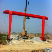 遼寧撫順現(xiàn)場安裝，門式起重機(jī)